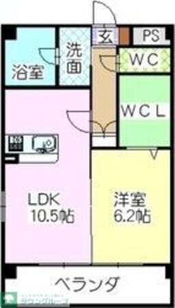 HILLS CRESTの物件間取画像